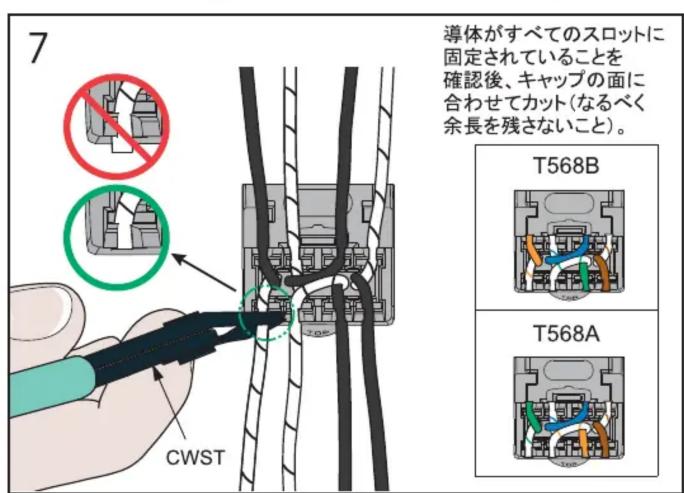 Panduit CJ5E88TWH - 注意事项 - 7