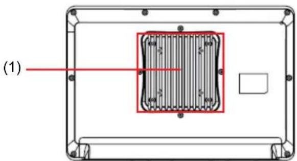 Advantech POC615 - Rear View - 1