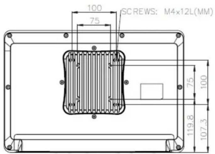 Advantech POC615 - Dimensions - 4