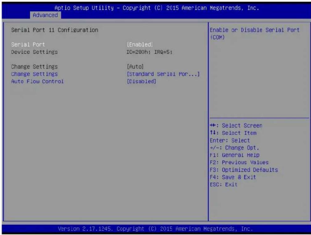 Advantech ITA1611 - F818264TH Super I/O; F81826SEC Super I/O; F81826THD Super I/O Configuration - 1