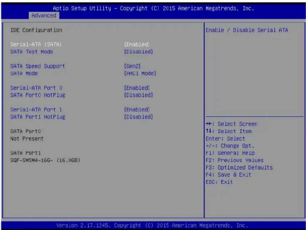 Advantech ITA1611 - IDE Configuration - 1