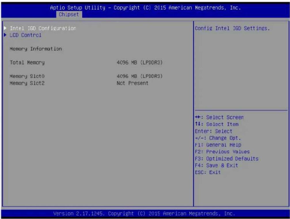 Advantech ITA1611 - 北桥芯片组设置 - 1