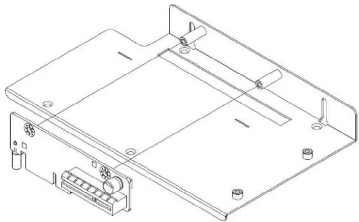 Advantech HPC6120 - Assembly the IR Riser Module/安裝 IR RISER 模块/安裝 IR RISER 模組 - 1