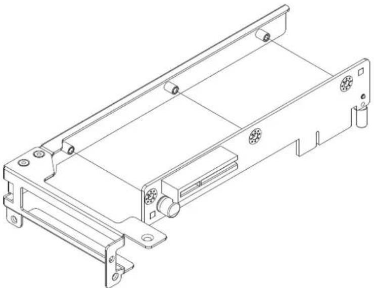 Advantech HPC6120 - Assembly the MR Riser Module/安裝 MR RISER 模块/安裝 MR RISER 模組 - 1