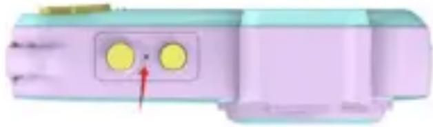 AGFAPHOTO Realikids Cam Waterproof 2 - Orifice de réinitialisation - 1
