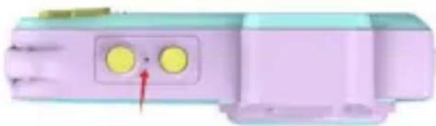 AGFAPHOTO Realikids Cam Waterproof 2 - Otvor pro reset - 1