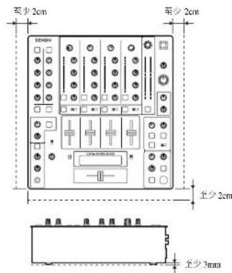 Denon DJ DNX1500S - 安装方法 - 1