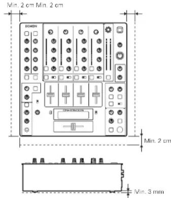 Denon DJ DNX1500S - INSTALLATION - 1