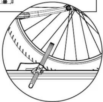Saris Edge 2Bike - REAR WHEEL STRAP ATTACHMENT HATCH ACCESS - 2