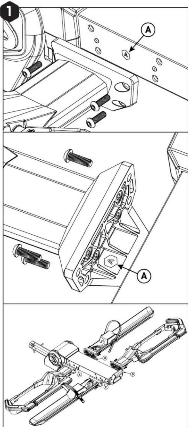 Saris Edge 2Bike - ASSEMBLE RACK ATTACH TO VEHICLE - 1