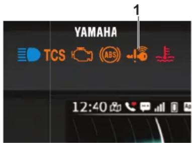 YAMAHA XMAX250 TECH MAX (2025) - Démarriage du vehicule en mode d'ur-gence - 1
