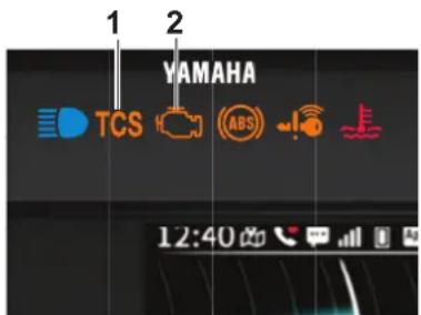 YAMAHA XMAX250 TECH MAX (2025) - Réinitialisation du système de régulation antipatinage - 1