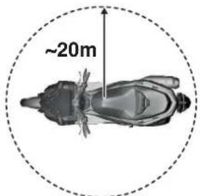 YAMAHA XMAX250 TECH MAX (2025) - Clé intelligente - 2