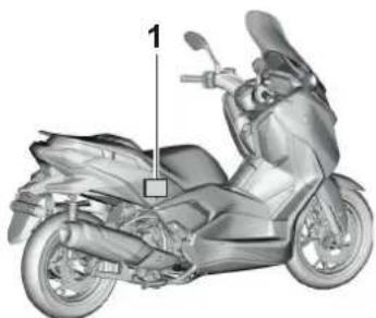 YAMAHA XMAX250 TECH MAX (2025) - AVERTISSEMENT - 1