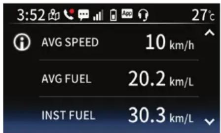 YAMAHA XMAX250 TECH MAX (2025) - Écran d'accueil des informations du vehicule - 1