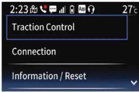 YAMAHA XMAX250 TECH MAX (2025) - "Settings (Parametres)" - 1
