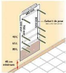 SAUTER Guelma 80L - Vertical mural - 4