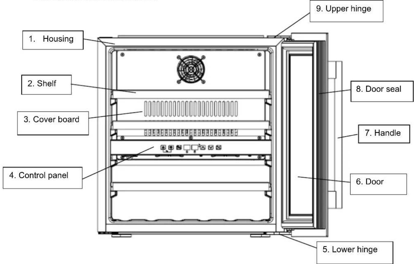 CATA VI 59036 - Description of the appliance - 1