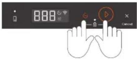 Fisher & Paykel DW24UT2I3 - Déverrouillage des commandes - 1