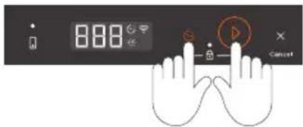 Fisher & Paykel DW24UT2I3 - Bloquear los controles y ajustar un ciclo de lavado - 1