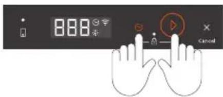 Fisher & Paykel DW24UT2I3 - Bloqueo de los controles - 1