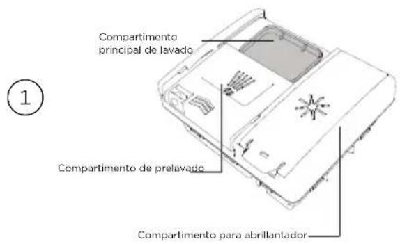 Fisher & Paykel DW24UT2I3 - Uso de detergente en polvo - 1