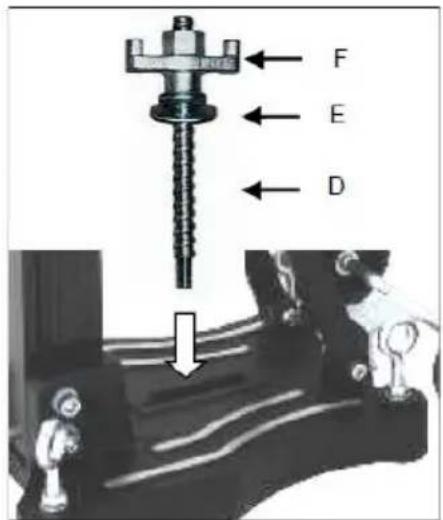 Eibenstock BST 352 V - Fixation au béton au moyen de cheville - 3