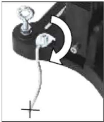 Eibenstock BST 352 V - Fijación del soporte de perforación - 1