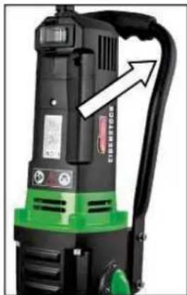 Eibenstock DBE 352 - Fixing to Drill Rig - 2
