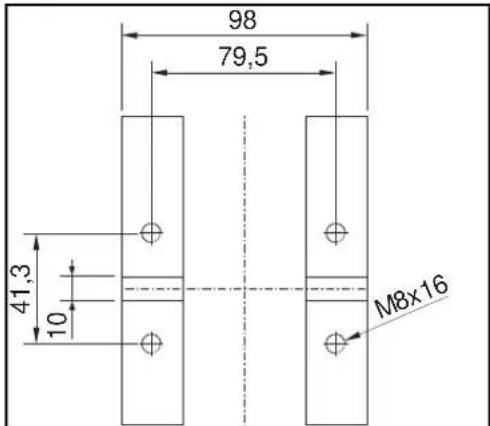Eibenstock DBE 352 - Montage de la carotteuse sur le support - 1