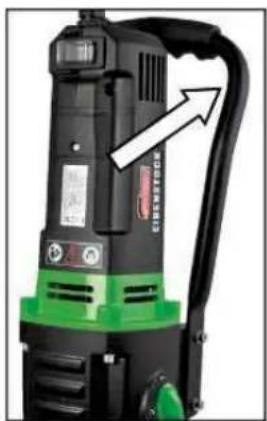 Eibenstock DBE 352 - Montagem na coluna de perfuração - 2
