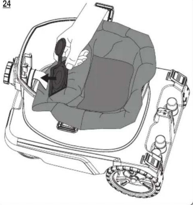Eibenstock ESS 35LP - Einsetzen / entfernen Entsorgungsbeutel Insert / remove disposal bag - 1