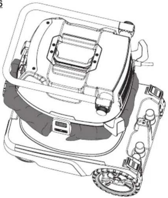 Eibenstock ESS 35LP - Einsetzen / entfernen Entsorgungsbeutel Insert / remove disposal bag - 2