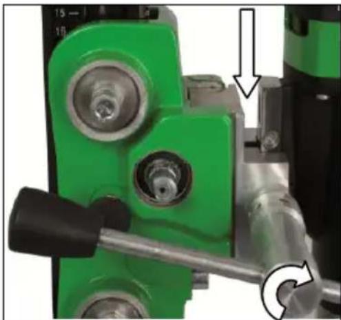Eibenstock DBE 182 - Fixing the core drill motor - 2