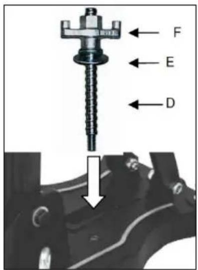 Eibenstock DBE 182 - Mocowanie dyblem w betonie - 4