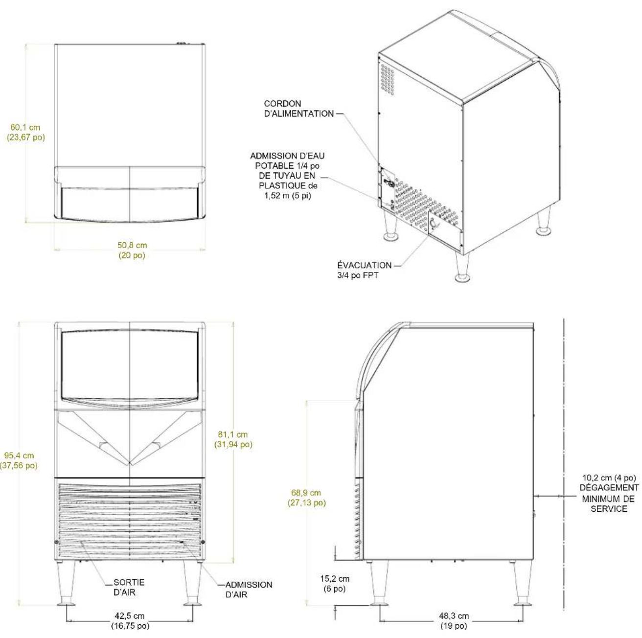 Scotsman UF2020AX1A - Informations importantes - 3