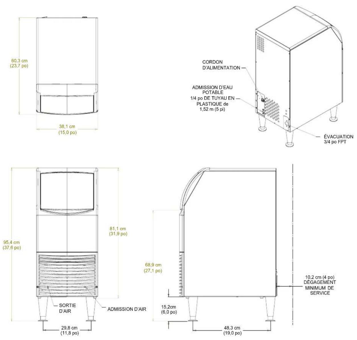 Scotsman UF2020AX1A - Informations importantes - 1
