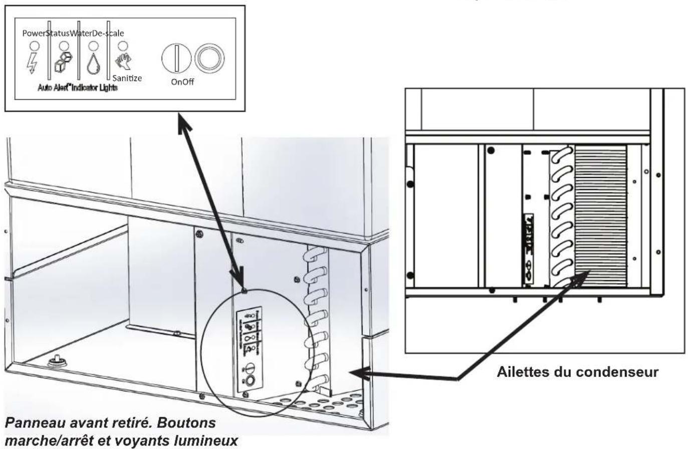 Scotsman UF2020AX1A - Emplacement des composants - 2
