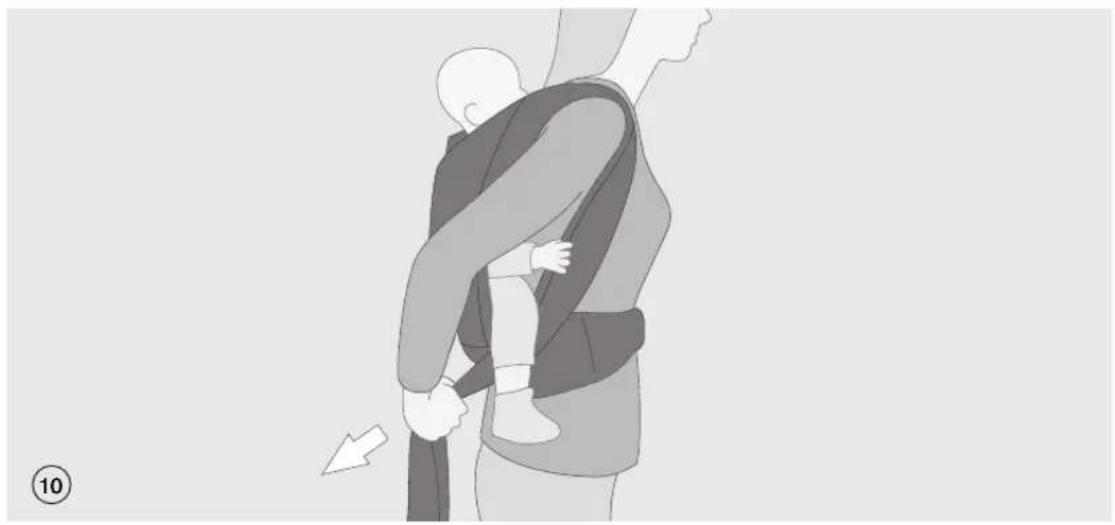 CYBEX Platinum YEMA.tie - BACK CARRY POSICION DE MOCHILA PORTAGE AU DOS - 13