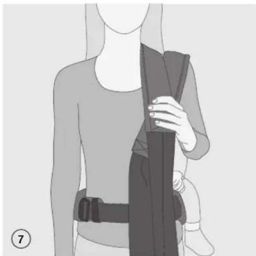 CYBEX Platinum YEMA.tie - BACK CARRY POSICION DE MOCHILA PORTAGE AU DOS - 9