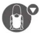 CYBEX Platinum YEMA.tie - BACK CARRY POSICION DE MOCHILA PORTAGE AU DOS - 1