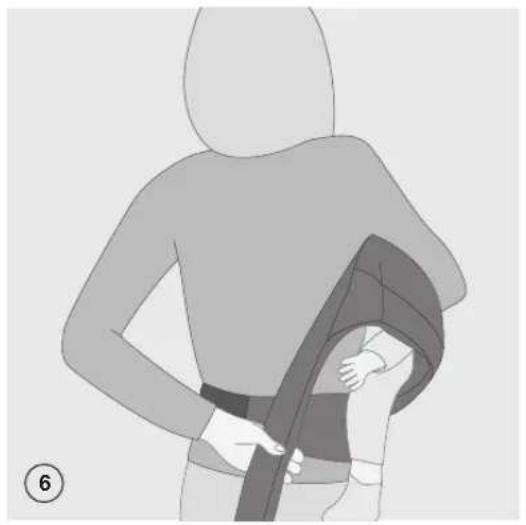 CYBEX Platinum YEMA.tie - HIP CARRY TRANSPORTE DE CADERA PORTAGE À LA HANCHE - 8