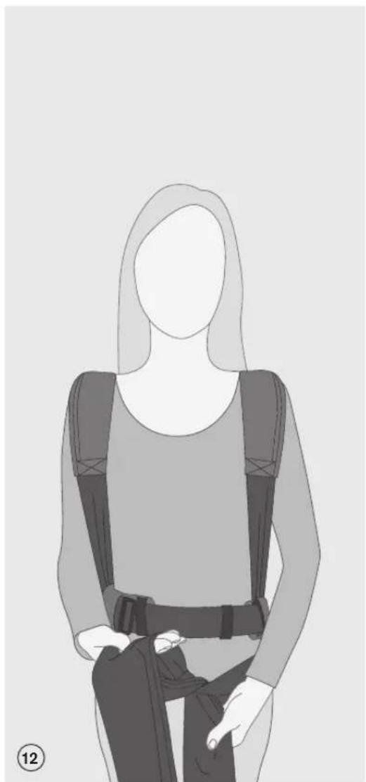 CYBEX Platinum YEMA.tie - BACK CARRY POSICION DE MOCHILA PORTAGE AU DOS - 16