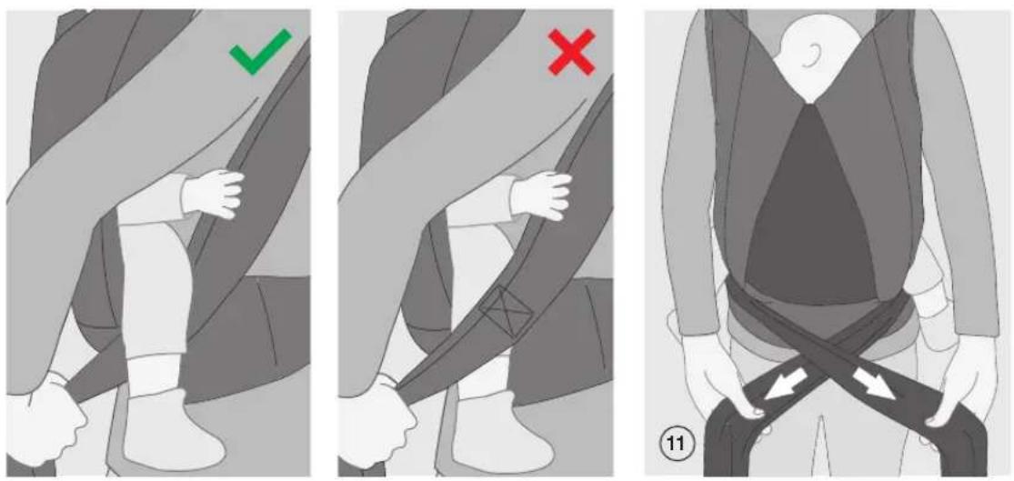 CYBEX Platinum YEMA.tie - BACK CARRY POSICION DE MOCHILA PORTAGE AU DOS - 14