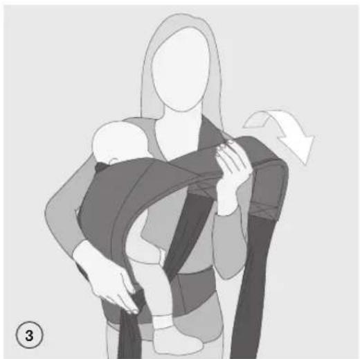 CYBEX Platinum YEMA.tie - HIP CARRY TRANSPORTE DE CADERA PORTAGE À LA HANCHE - 4