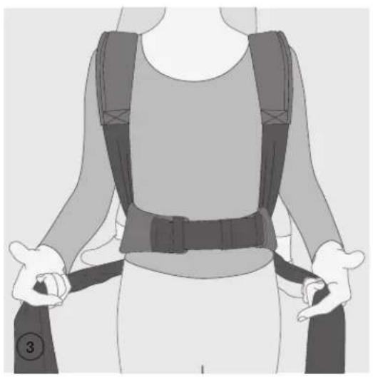 CYBEX Platinum YEMA.tie - BACK CARRY POSICION DE MOCHILA PORTAGE AU DOS - 4