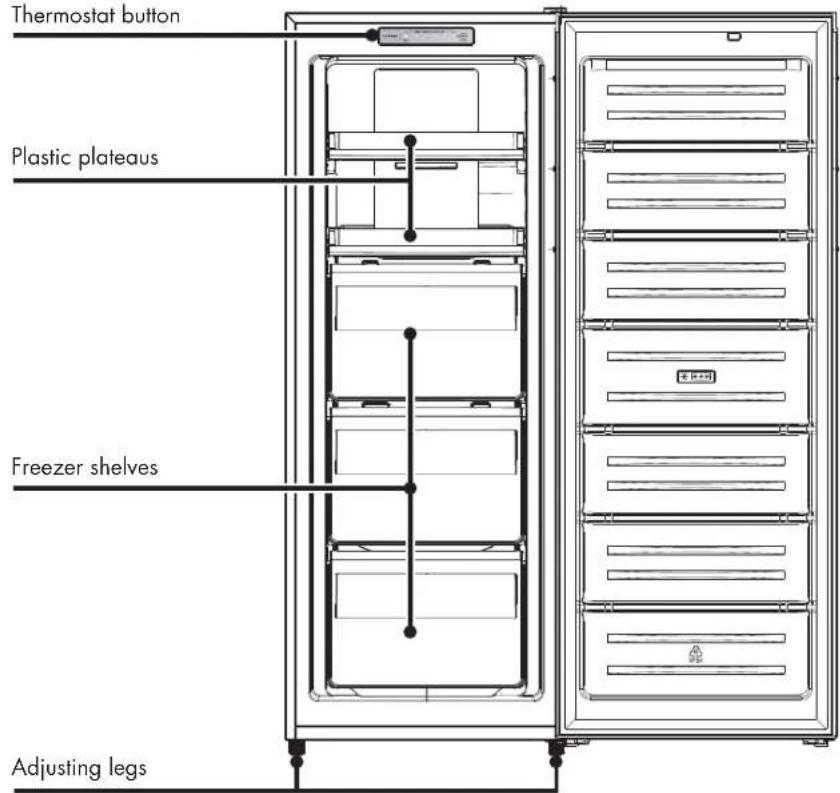 Wisberg WBVR143NFCW - DIMENSIONS - 1