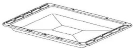 BEKO FBG62030GXCT - Plateau standard - 1
