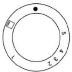 BEKO FBG62030GXCT - Bouton de commande du four - 1