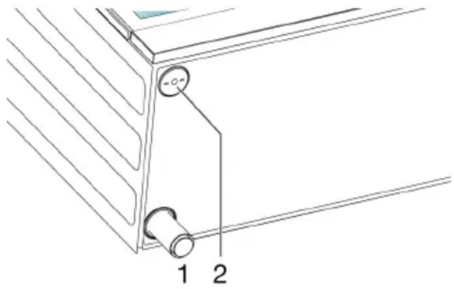 BEKO FBG62030GXCT - Fixation des pieds du four - 1